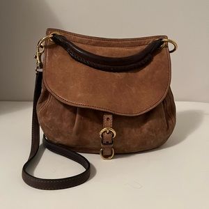 MIU MIU Brown/Beige Leather Handbag